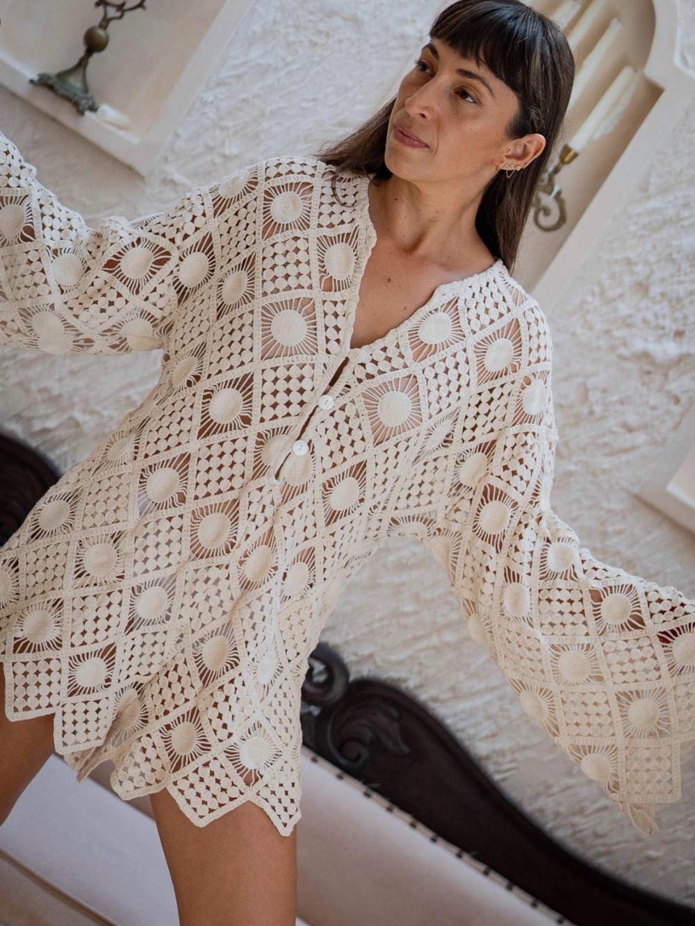 NWT Myrah Penaloza Dreamer Playsuit, S/M - Picture 3 of 4